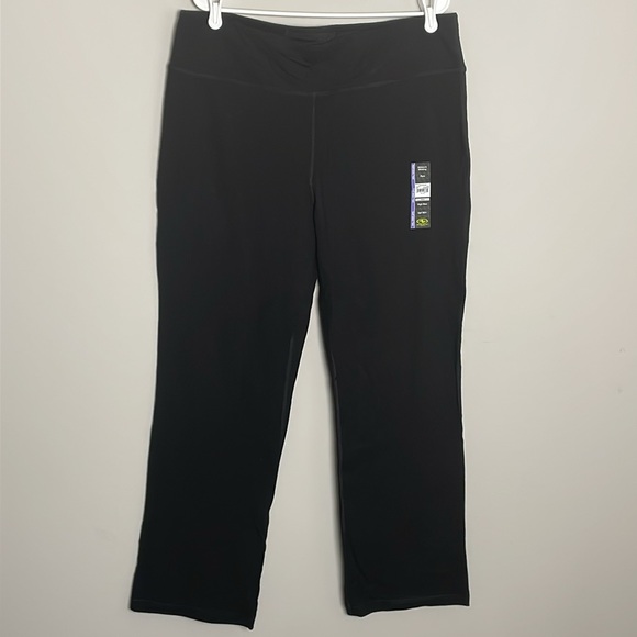 Athletic Works High Rise Black Moisture Wicking Pants- XXL - Picture 1 of 13